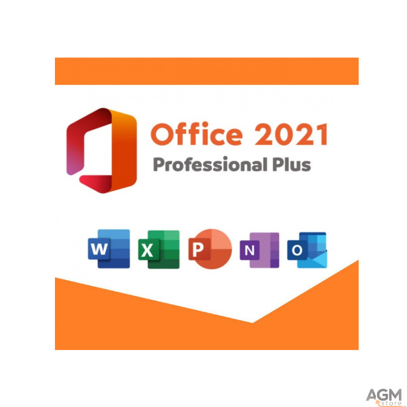 MICROSOFT Office 2021 Professional Plus 32/64 Bit Esd Licenza Elettronica -  AGM Store
